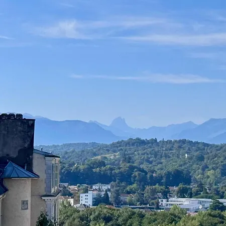 아파트 Wonderhost, Climatise Avec Vue Pyrenees *